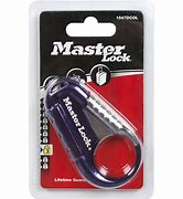 Image result for Master Lock Carabiner Clip
