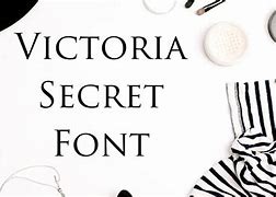 Image result for Victoria's Secret Font