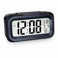 Image result for Digital Alarm Clock Black Numbers