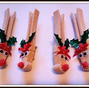 Image result for Wooden Clothespin Reindeer