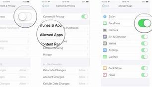 Image result for iPhone SE Restrictions Settings