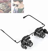 Image result for Magnifying Glass Attachment for Glasses