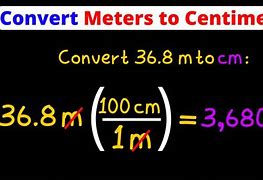 Image result for 5 Meters to Centimeter