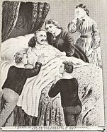 Image result for Prince Albert Deathbed