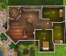 Image result for Sims4 Starter House Layoput