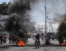 Image result for Haiti Burning
