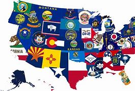 Image result for United States Flag Map