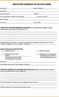 Image result for Corrective Action Form Template Word