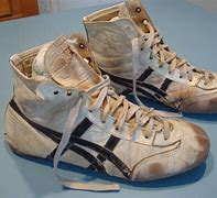 Image result for Vintage Asics Wrestling Shoes
