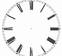 Image result for Clock Face Printable
