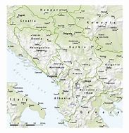 Image result for Balkans Topographic Map