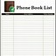 Image result for Microsoft Word Phone Book Template