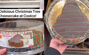 Image result for Cheesecake in Christmas Tree From Costco