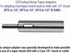 Image result for 5C Adapter for Morse Taper
