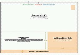 Image result for 6 X 9 Postcard Template