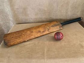 Image result for Antique Cricket Bat