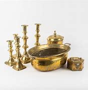 Image result for Brass Decorative Objects in Leather