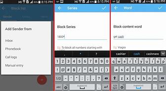 Image result for Block On Android Text