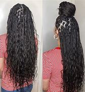 Image result for Knotless Box Braids Human Hair