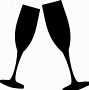 Image result for Champagne Cocktail Glass SVG