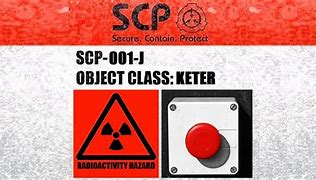 Image result for What SCP 001