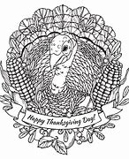 Image result for Adult Coloring Pages Happy Thanksgiving
