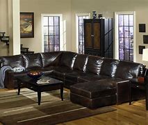Image result for Distressed Leather Sectional Couches