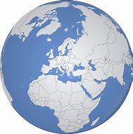 Image result for Europe Globe Map