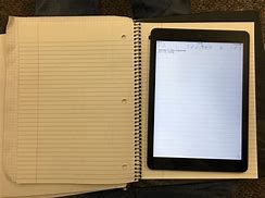 Image result for iPad Size with Paper