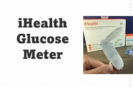 Image result for iHealth Glucose Meter