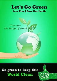 Image result for Gambar Poster Go Green