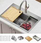 Image result for Single Sink Accessories