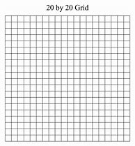 Image result for Chart with 20 Squares