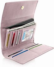 Image result for Leather Wallets for Women with Checkbook