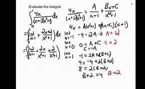 Image result for Partial Fraction Decomposition Integral
