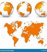 Image result for Orange Earth Map
