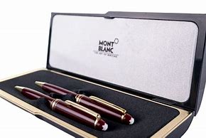Image result for Mont Blanc Pen and Pencil Set