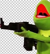 Image result for Kermit Meme Face with Gun