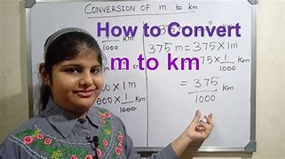 Image result for 10911 M to Km