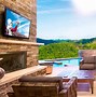 Image result for Back Yard with TV