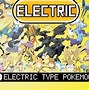 Image result for Electric Type Pokemon Pictures