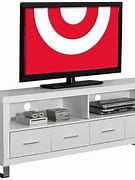 Image result for Big Lots White TV Stand