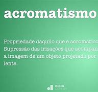 Image result for acromatismo