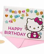 Image result for Hello Kitty Happy Birthday Card