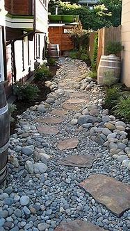Image result for Rock Garden Path Ideas
