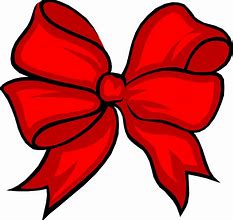 Image result for Red Glitter Christmas Bow Clip Art