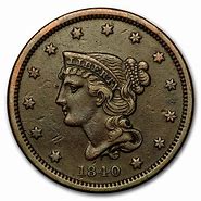 Image result for 1840 Large Cent