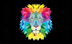 Image result for Geometric Lion Art