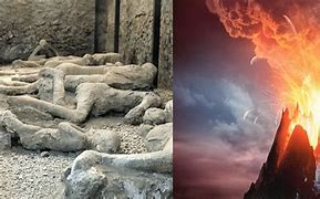 Image result for Volcanic Eruption of Pompeii
