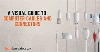 Image result for Computer Cables and Connectors Guide